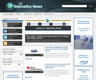 Telematicsnews.info(Telematics News) Screenshot