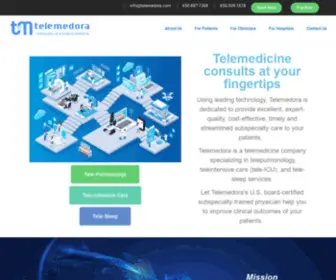 Telemedora.com(Telemedicine U.S) Screenshot