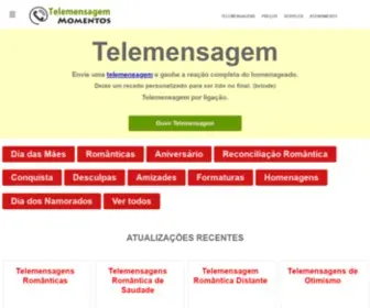 Telemensagemomentos.com.br(TELEMENSAGEM) Screenshot