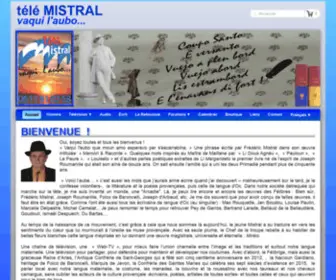 Telemistral.com(BIENVENUE) Screenshot