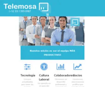 Telemosa.mx(Servicios de telecomunicaciones) Screenshot