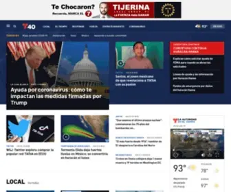 Telemundo40.com(Noticias de McAllen) Screenshot