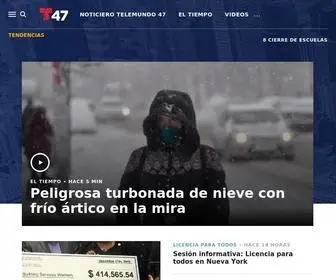 Telemundo47.com(Noticias de Nueva York) Screenshot