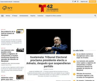 Telemundodelmarva.com(Telemundo delmarva) Screenshot