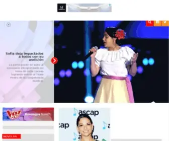 Telemundoeventos.com(Telemundo telenovelas) Screenshot