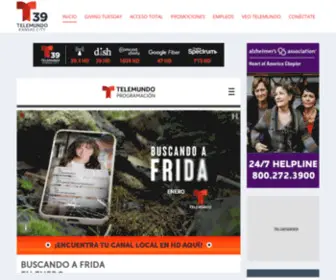 Telemundokc.com(Telemundo Kansas City) Screenshot