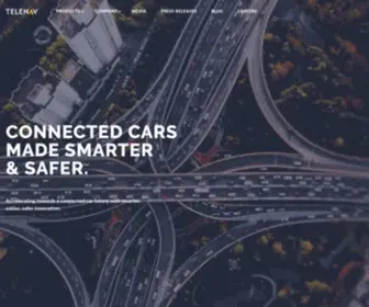 Telenav.com(Connected cars) Screenshot