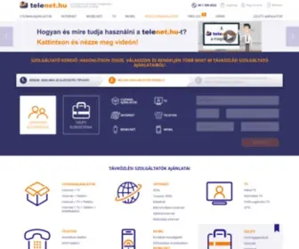 Telenet.hu(Internet) Screenshot