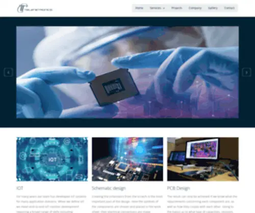 Telenetronics.com(Telenetronics) Screenshot