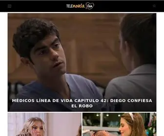 Telenovelafan.com(El sitio #1 para los amantes de las Telenovelas) Screenshot