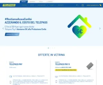 Telepass.it(I Servizi di Mobilità per Viaggiare Comodamente) Screenshot