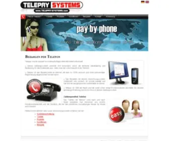 Telepay-SYstems.com(Pay by Phone) Screenshot