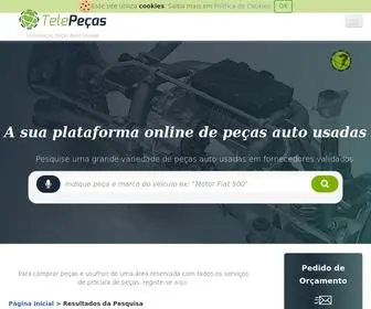 Telepecas.com(TelePeças) Screenshot