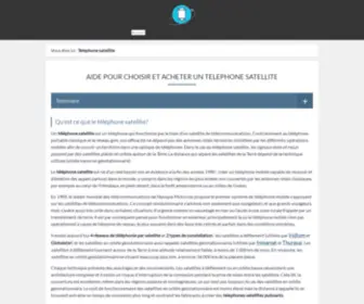 Telephone-Satellite.eu(Telephone satellite : guide d&#039;achat et comparatifs 2021 téléphone satellite) Screenshot