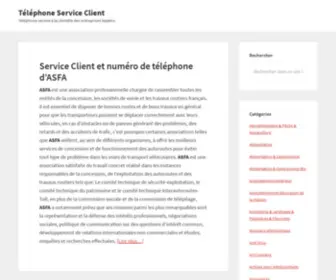 Telephone-Service-Client.com(Téléphone Service Client) Screenshot