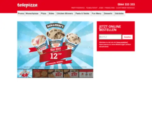 Telepizza.ch(Telepizza) Screenshot