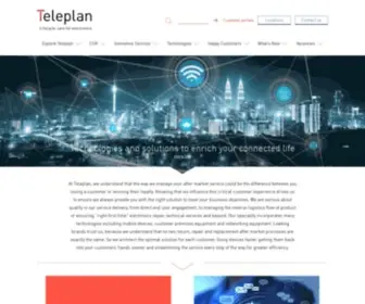 Teleplan.com(Homepage) Screenshot