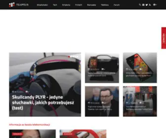 Telepolis.pl(Informacje ze świata telekomunikacji) Screenshot