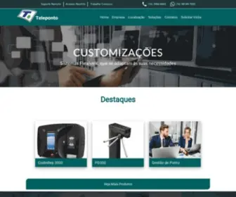 Teleponto.net(Teleponto Tecnologia e Automação) Screenshot