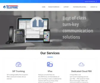 Teleprime.com(Home) Screenshot