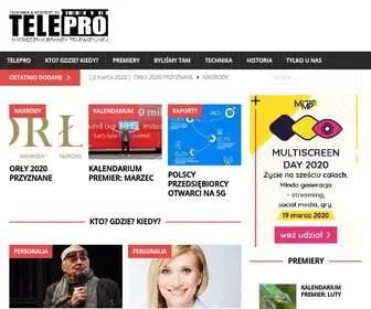 Telepro.com.pl(Technika & Kontent TV) Screenshot