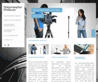 Telepromptermirrors.com(Telepromptermirrors) Screenshot