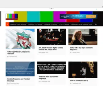 Teleradioe.eu(Aggiornamenti sul digitale terrestre) Screenshot