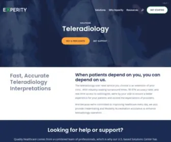 Teleradiologyspecialists.com(The teleradiology over read service you choose) Screenshot