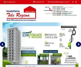 Teleregina.com.br(Imobiliária Tele Regina) Screenshot