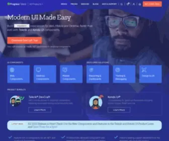 Telerik.org(Telerik UI for ASP.NET AJAX) Screenshot