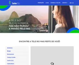 Telerio.com.br(Tele Rio: Realizando o sonho dos cariocas há mais de 65 anos) Screenshot