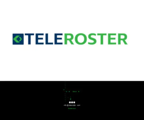 Teleroster.com(TELEROSTER LLC) Screenshot