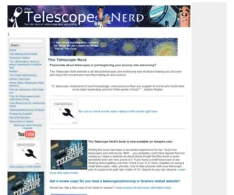 Telescopenerd.com(Telescope Nerd) Screenshot