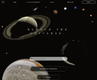 Telescopestobuy.com(The Universe) Screenshot