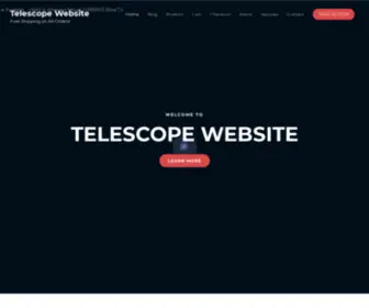 Telescopewebsite.com(How to choose my first telescope BEGINNERS 'TELESCOPES) Screenshot