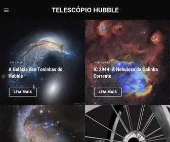 Telescopiohubble.com.br(Telescópio Hubble) Screenshot