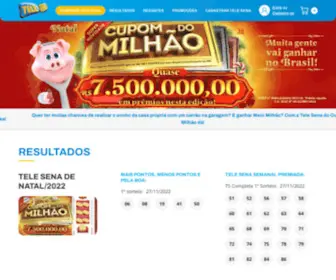 Telesena.com.br Screenshot