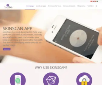 Teleskin.com(TeleSkin has devolop skinScan) Screenshot