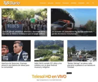 Telesoldiario.com(Telesol Diario) Screenshot