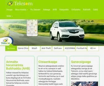 Telesom.com(Selfcare app for a company) Screenshot