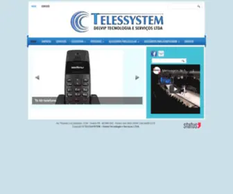 Telessystem.com.br(Delvip Tecnologia e Serviços LTDA) Screenshot