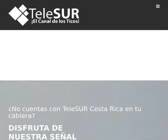 Telesurcostarica.com(El Canal de los Ticos) Screenshot