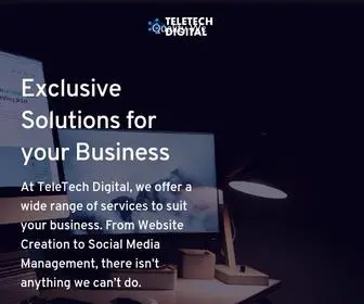 Teletechdigital.com(Digital Design Services) Screenshot