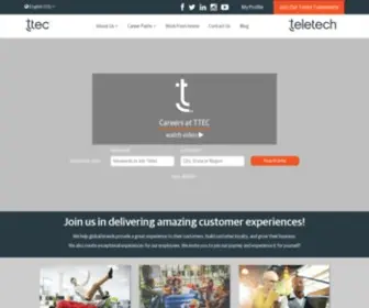 TeletechJobs.com(TTEC Jobs) Screenshot