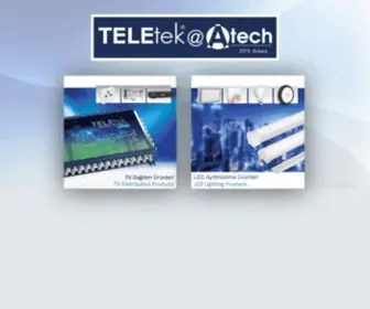 Teletek.com.tr(TV Dağıtım Ürünleri) Screenshot