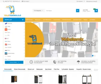Teleteknoloji.com(Tüm Telefonların Yedek Parçaları) Screenshot
