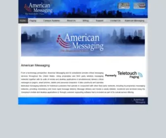 Teletouchpaging.com(American Messaging) Screenshot