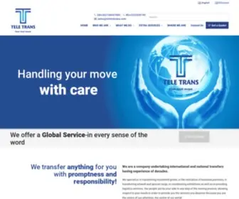 Teletranseu.com(Your next move) Screenshot