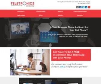 Teletronicsusa.com(Business Phone Systems) Screenshot