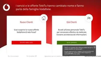 Teletu.it(Offerte ADSL e Telefonia Fissa TeleTu) Screenshot